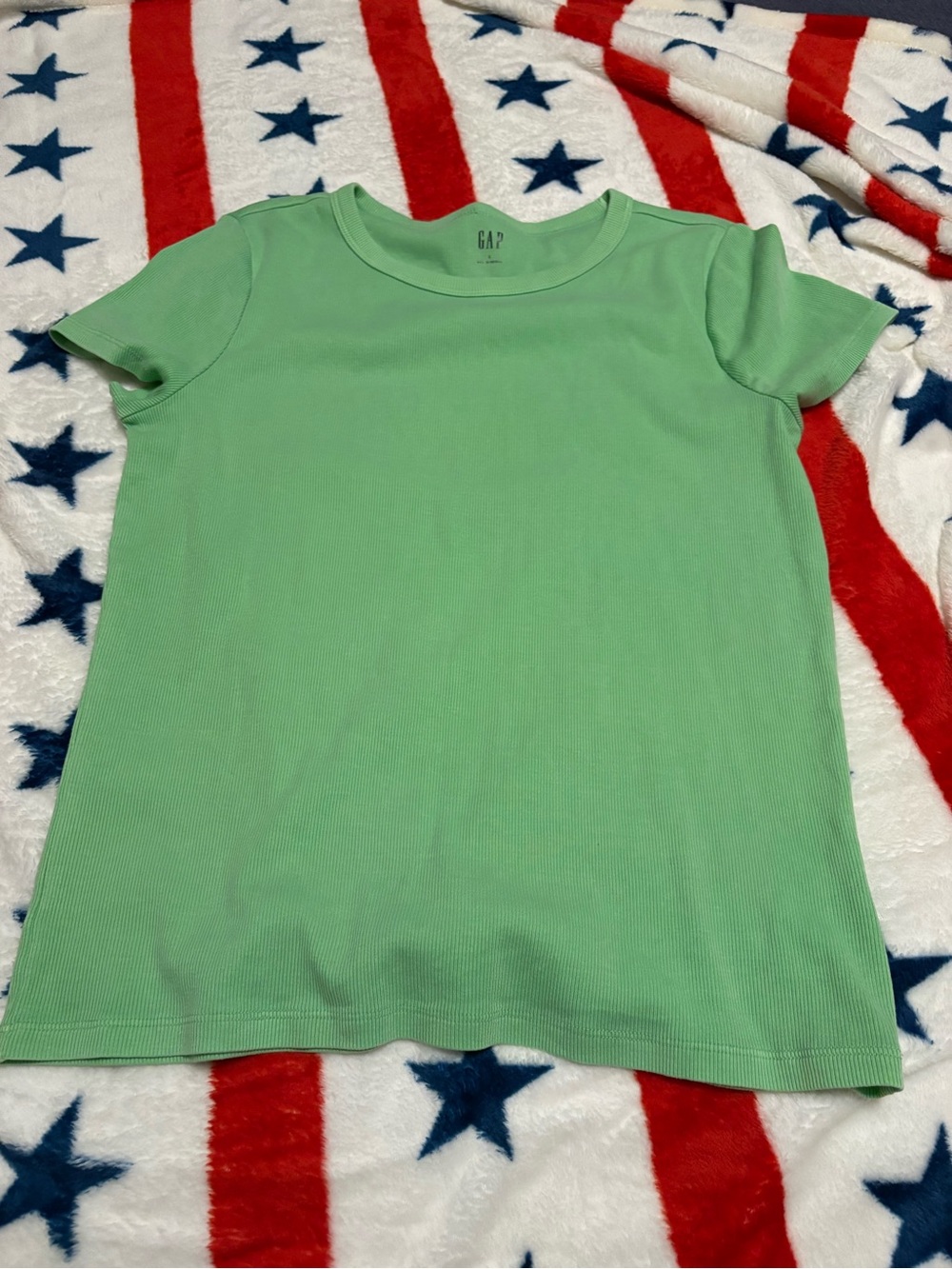 GAP women’s Short Sleeve T-Shirt in Light Green
